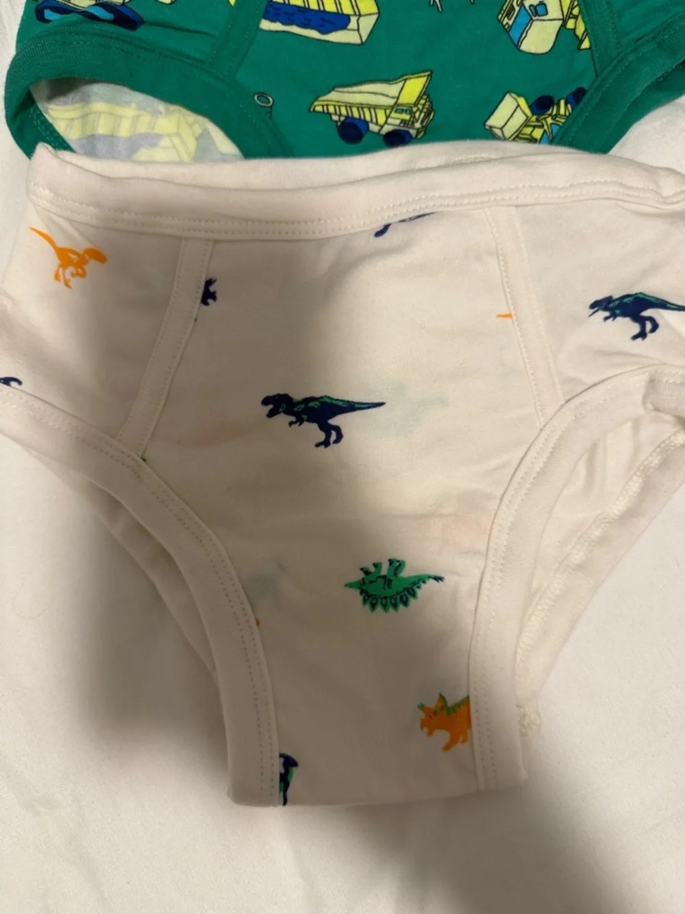 Toddler Boys' Assorted Dinosaur & Construction Briefs - Multi Color 4-5yrs
